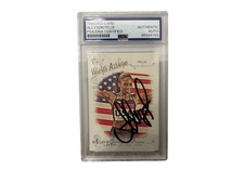 Allyson Felix 2014 Allen & Ginter #213 Olympic Legend Signed RC Card Auto PSA A picture