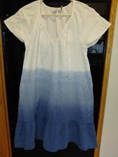 Vineyard Vines Blue Ombre Gauze Cover-up Dress, Medium, New w/o Tags picture