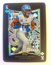 ​2026 Topps Flagship Amon-Ra St. Brown All Kings SSP Case Hit AK-7 Detroit Lions picture