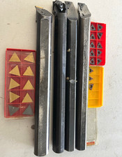 Sandvik Coromant Indexable Lathe Turning Toolholder Lot w/ Inserts picture