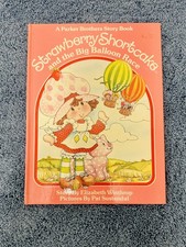 VINTAGE 1983 Strawberry Shortcake and the Big Balloon Race Hardcover Book picture