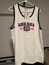 New With Tags Vintage Chase JEFF GORDON Dupont 2001 Tank Top Large L Shirt 24 picture