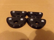 Delta Splayed Leg Stand Rubber Feet No 353, Flared Leg Set of 4 NEW 50-353 picture