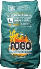 FOGO Brazilian Blend Hardwood Lump Charcoal, Natural, Large Sized Lump Charcoal picture