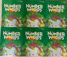 Number Worlds Level D  Math Student Workbooks Units 1-6 - 6 Books Total   NEW picture