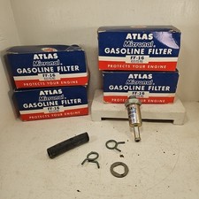 4x NOS ATLAS FUEL GAS GASOLINE FILTER FF-16 651516 CHEVY BUICK FORD DODGE picture