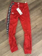 New Size XL Kappa Banda Rastoria Track Pants Red picture