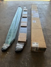 Go Rhino RB20 Side Steps / Raptor Style Cab Length Running Boards Powder Coated picture