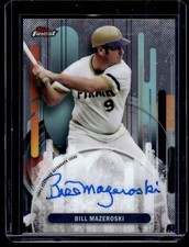 2025 Finest Autographs Bill Mazeroski Auto Pittsburgh Pirates #FA-BMA picture