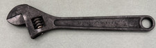 UTICA Tools 91-10 10in. Adjustable Wrench, Dark Finish, USA Made  picture