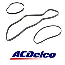 Acdelco 3Pc Engine Belts Kit For Chevrolet Silverado 2014-2018 4.3 5.3 6.2L picture