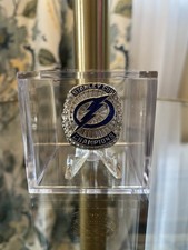 2021 Tampa Bay Lightning Stanley Cup Ring With Showcase Cube- picture