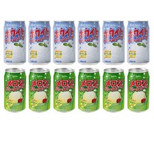 Felice Melon & White Cream Soda, (11.83 Floz / 12 Pack) (6 Pack For each Flavor) picture
