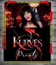 Sexy Elvira Mistress of the Dark NT Metal Sign Wall Art 14