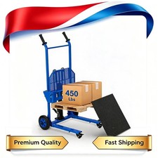 450lbs Hydraulic Lift Material Winch Stacker Pallet Dolly Removable Platform 36