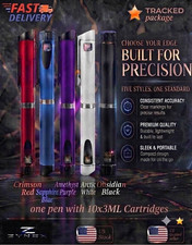 Reusable V3 Metal Injection, Reusable Peptide Injection Pen + 3ML x 10 cartridge picture