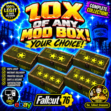 Fallout 76 PC ☢️ X10 Any Legendary Mod Box (Mix and Match) ☢️ picture