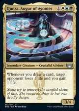 MTG Queza, Augur of Agonies [Streets of New Capenna] Lightly Played Foil Magic picture