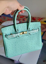 New ostrich pattern Birkin bag - shoulder bag, crossbody bag, handbag picture