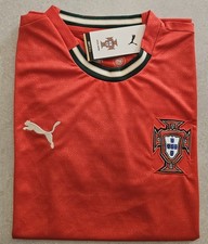 Puma 2025/2026 Portugal Home Men's Drycell Soccer Jersey Size Large picture