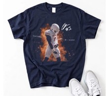 Vintage Colin Simmons Grotesque Sack Celly T-Shirt, Football Graphic picture