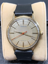 Vintage 1960s Waltham Incabloc 17 Jewel Mechanical Wristwatch 34mm RUNS picture