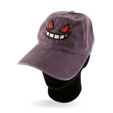 Pokémon Gengar Purple Baseball Hat Embroidered Face Adjustable Adult picture