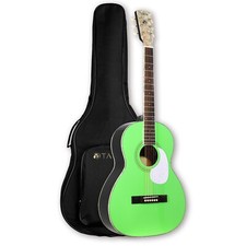 TARIO 38'' Acoustic Antique Guitar Solid Spruce Top Mahogany Back and Sides picture