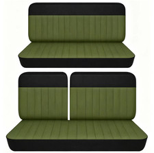 Fits 1951 to 1967 Plymouth Belvedere II 2Dr Front 60-40 top and rear seat covers picture