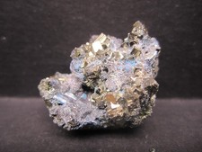 Pyrite with Tetrahedrite Crystal Cluster, Huanzala Mine, Peru #1 picture
