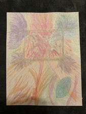 Hand painted watercolor picture