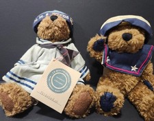 Vtg Boyds Bears Nautical Sailor Plush Set Worthington & Mercedes Fitzbruin picture