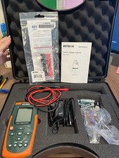 Extech PRC15 Current/Voltage Calibrator w/ Case, Test Leads & Manual picture