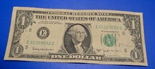 1963 B $1 Joseph Barr One Dollar Bill Birthday Anniversary Note Jan 3, 2005 picture