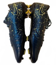 Nike Soccer Cleats Mens 7 Mercurial Victory VI FG Blue Yellow Blokecore picture
