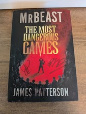 Mr. Beast And James Patterson Signed Copy 'The Most Dangerous Games' picture