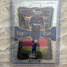 2017-18 Panini Select Soccer In the Clutch Prizm Lionel Messi #IC-35 Barca picture