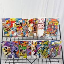 Marvel X-Force 38-42 44-49 Annuals 1-3 1996-1997 Lot Deadpool X-Men 90s picture