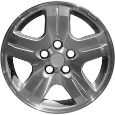Used Painted Silver Aluminum Wheel 16 x 6.5 88957241 picture