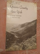 Greene County NY A Short History By Mabel Parker Smith Booklet 1970 Catskill Mts picture