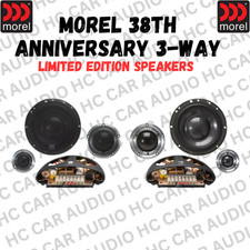 Morel  38 Anniversary Limited Edition 3 Way Component Speakers 140w RMS-Warranty picture