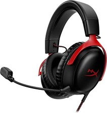 HyperX Cloud III Wired Gaming Headset 53mm Drivers for PC, PS5, Xbox Series X|S picture