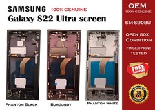 100% Original Samsung Galaxy S22 Ultra 5G Screen Replacement Display Frame S908U picture