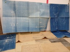 Vintage Iva-Lite Marine Spotlight Arnolt Motor Co Engineering Blueprints Lot 13 picture