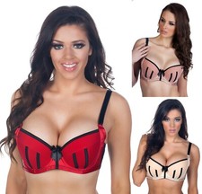 Parfait Affinitas Charlotte Padded Bra 6901 3 COLORS UK Sized CUPS B - K picture