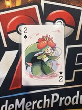 Rare Full Art Pokemon Pika Playing Card Cute Lilligant Limited Edition 💎 picture