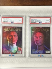 2023 Hoops Rookie Special Halo Thompson Brothers PSA picture