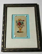 Antique German Paper Punch Embroidery 