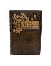 VTG Mrs. Browning Poetical Works of Elizabeth Barrett Browning 1882 HC (Brown) picture