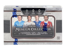 2025/2026 Topps UCC Museum Soccer Hobby Box picture